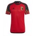 Cheap Belgium Home Football Shirt World Cup 2022 Short Sleeve